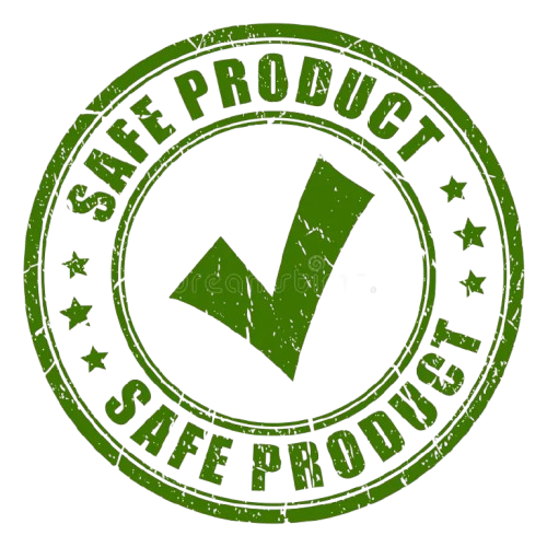 About safe product rubber stamp tick 78373039 removebg preview