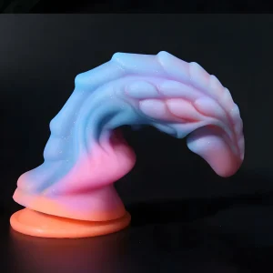 Soft Silicone Spiral Training Plug with Night Light