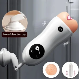Suction Cup Male Masturbator – Silicone Pocket Stimulation Cup