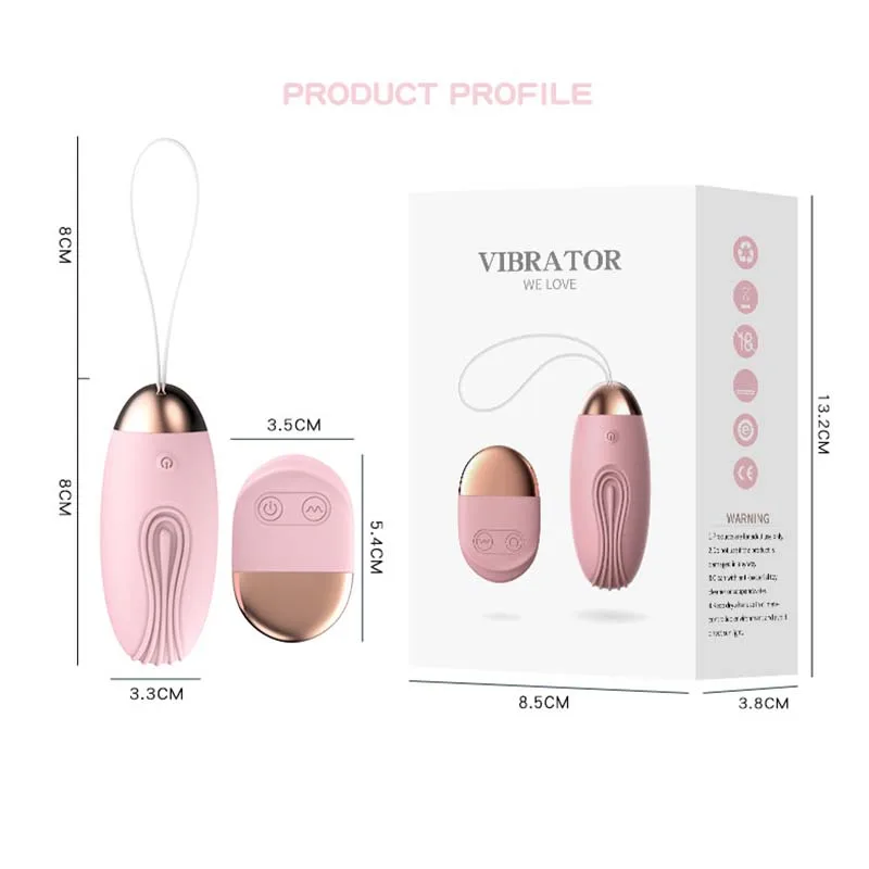 Wireless Remote Control Bullet Egg Massager (10-Speed) - Image 6