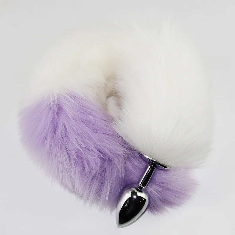 Faux Fur Costume Accessory Set with Adjustable Collar and Tail Plug - Image 13