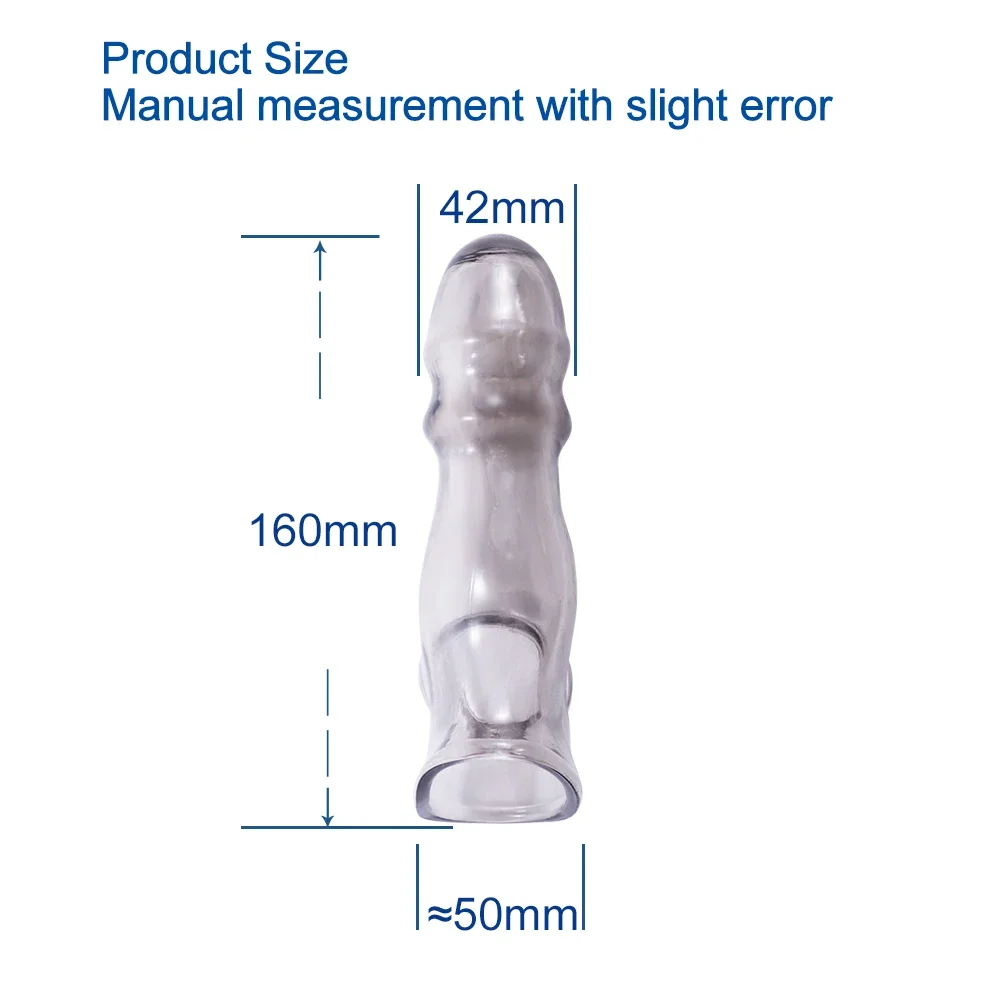 Reusable Penis Sleeve Extension – Non-Vibrating Performance Sleeve for Men - Image 2