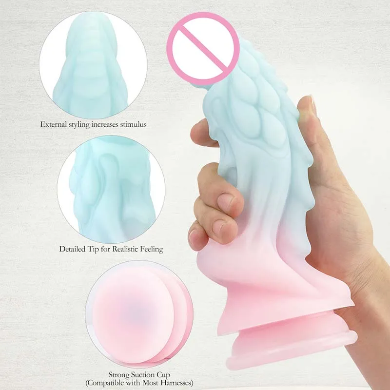 Soft Silicone Spiral Training Plug with Night Light - Image 4
