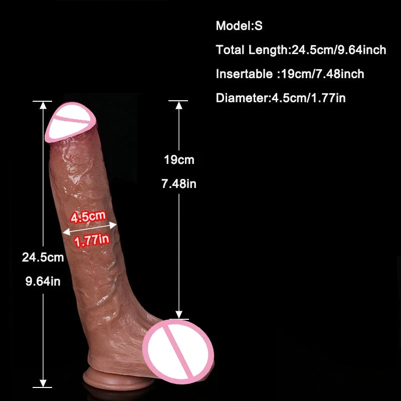 Double Silicone Dildo with Suction Cup – Multi-Size Adult Toy - Image 13