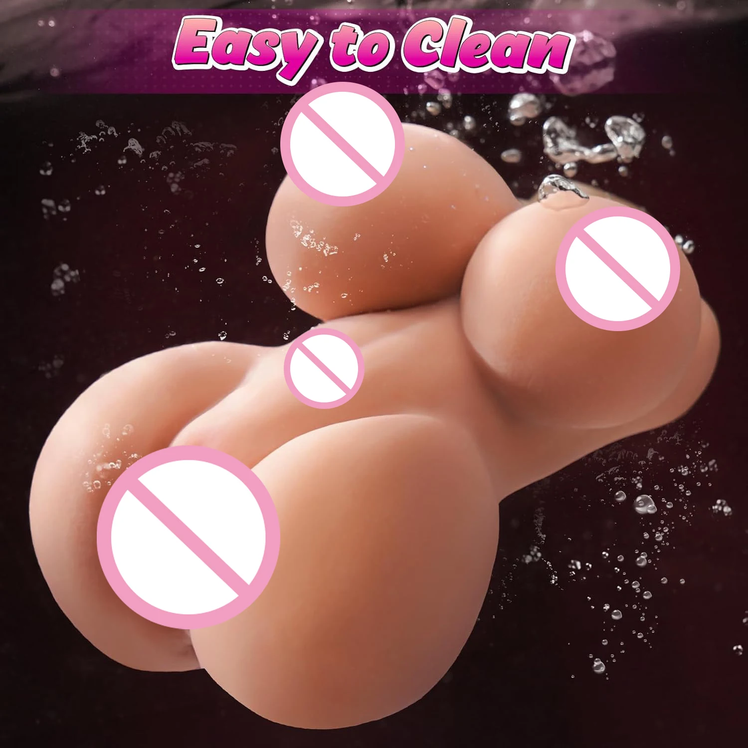 Suction Male Masturbator Cup – Realistic Textured Pleasure Toy for Men - Image 3