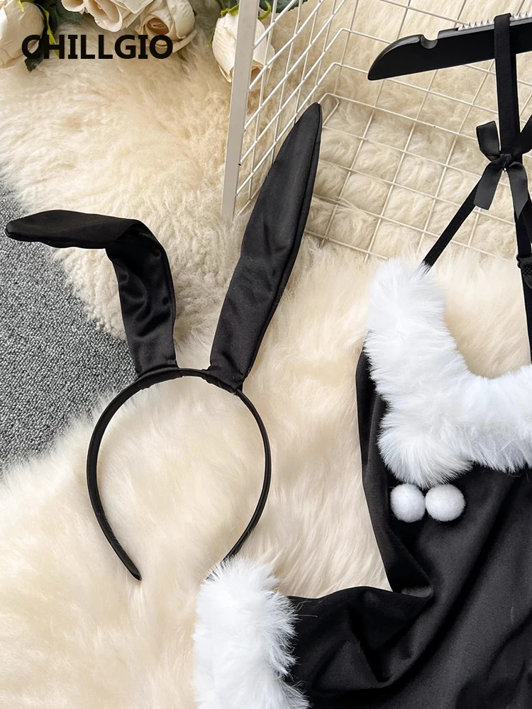 Santa Satin Bunny Bodysuit - Image 6