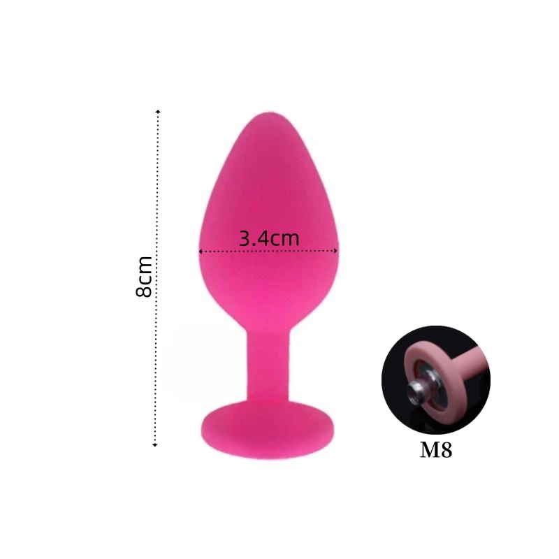Separable Silicone Tail Plug Set – Fox & Rabbit Style for Adult Roleplay - Image 13