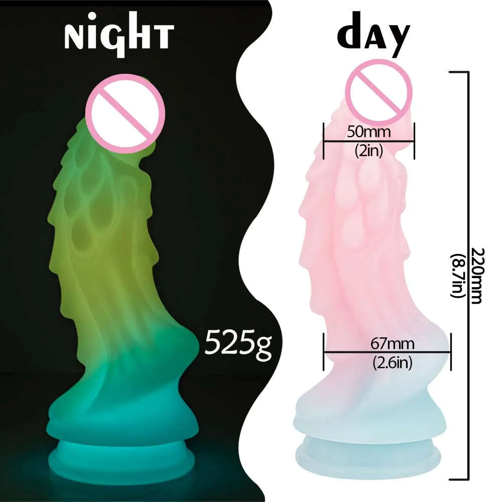 Soft Silicone Spiral Training Plug with Night Light - Image 12