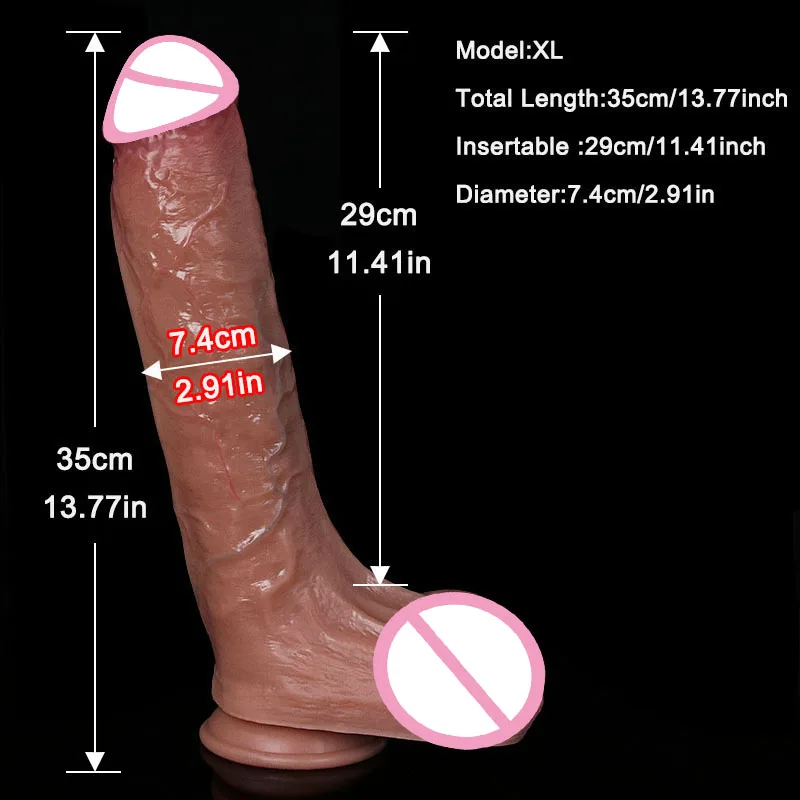 Double Silicone Dildo with Suction Cup – Multi-Size Adult Toy - Image 9