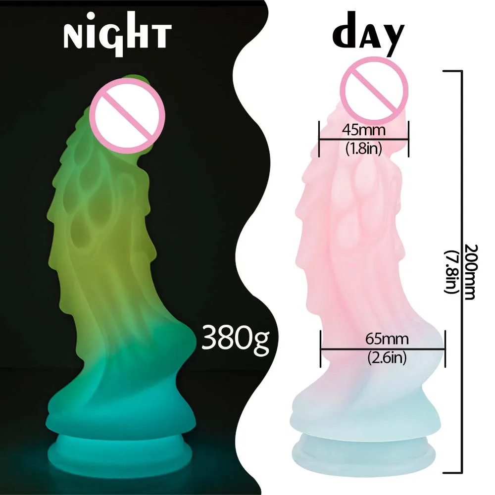 Soft Silicone Spiral Training Plug with Night Light - Image 9